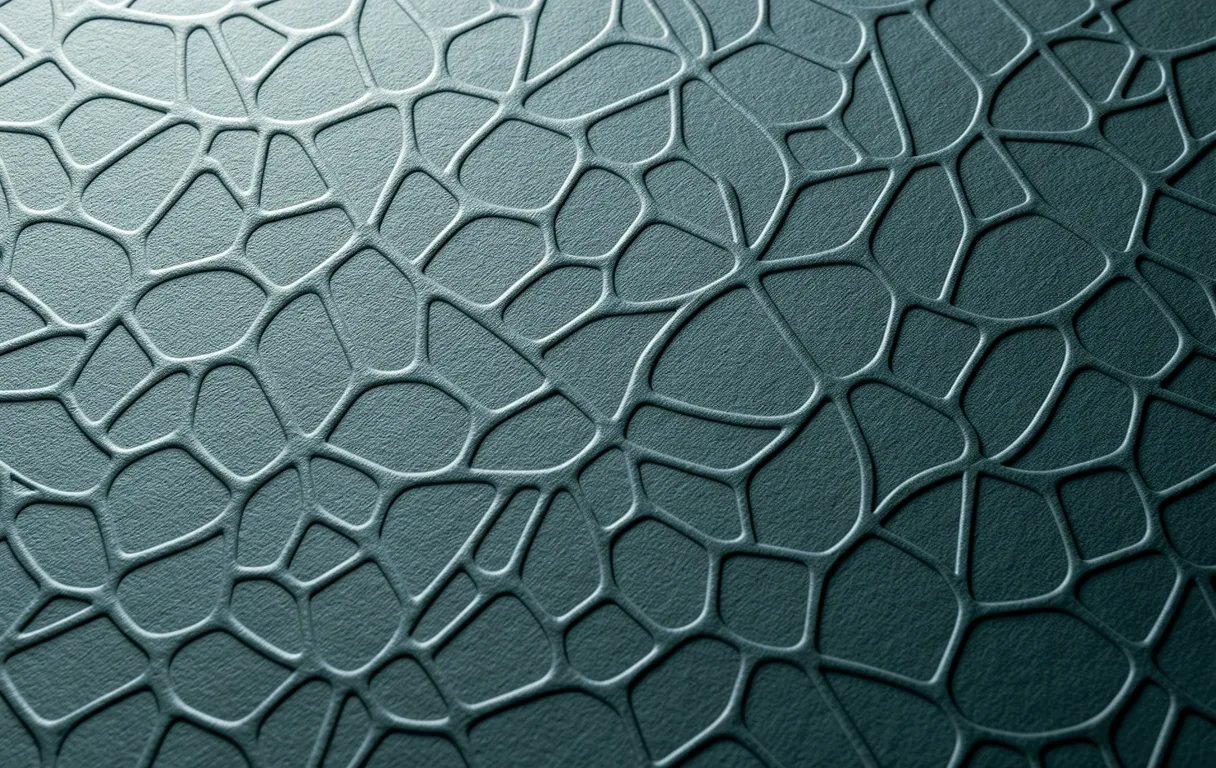 Material texture representing structured intelligence